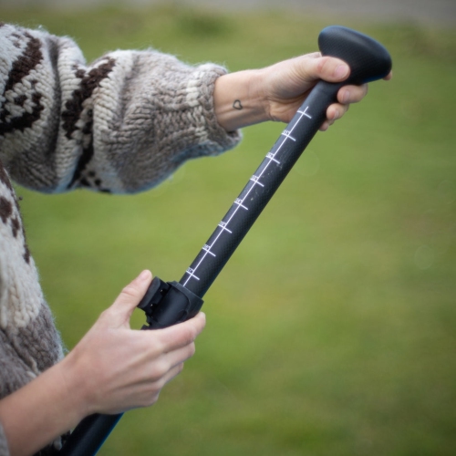 Pagaie ajustable en aluminium, 3 pièces