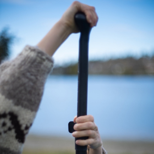 Pagaie ajustable en aluminium, 3 pièces