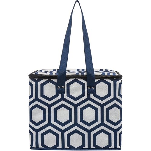 Planet E Reusable Foldable Washable Grocery Shopping Bags with Reinforced Bottoms