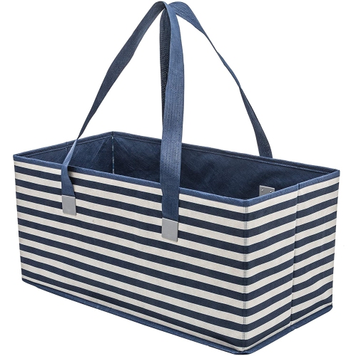 Planet E Reusable Foldable Washable Grocery Shopping Bags with Reinforced Bottoms