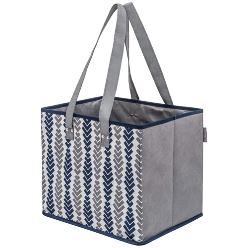 Planet E Reusable Foldable Washable Grocery Shopping Bags with Reinforced Bottoms