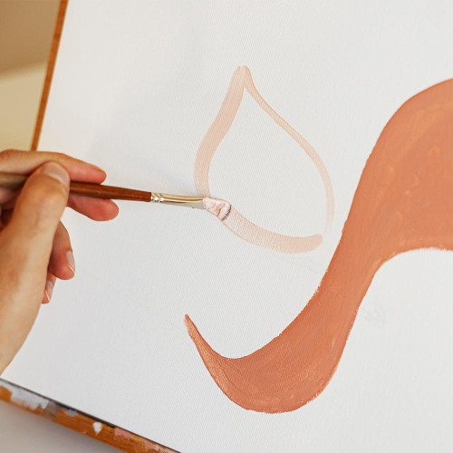 Students, Beginners, Professionals Painting Stretched Blank Canvas, White, 100% Cotton, 8/Pack - Moustache® - 8" x 10"