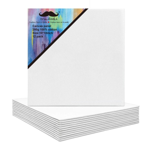 Students Beginners Painting Blank Canvas Panels Artist Canvas