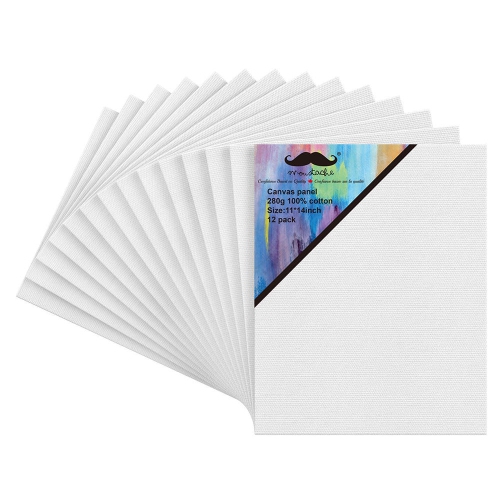 Students Beginners Painting Blank Canvas Panels Artist Canvas