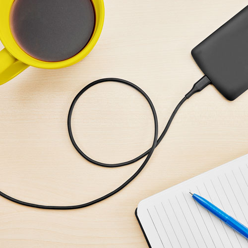 Best Buy Essentials 0.9m (3 ft.) Micro USB/USB-A (BE-MMA322K-C)