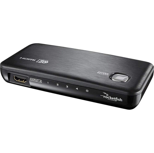 Open Box - Rocketfish RF-G1185 4-Port HDMI Selector