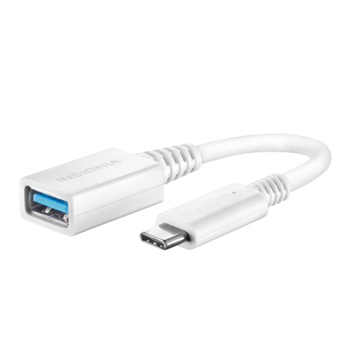 Open Box - Insignia USB C-Male to A-Female Adapter, White