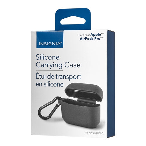 Open Box - Insignia NS-APPCSBK21 Silicone Case for AirPods Pro Black