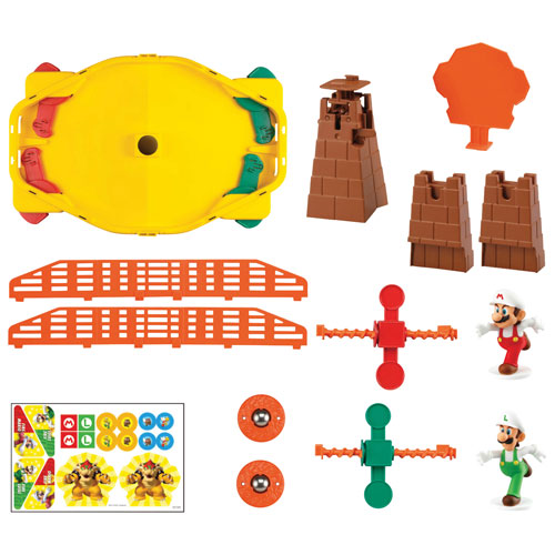 Epoch Super Mario Fire Mario Stadium Game