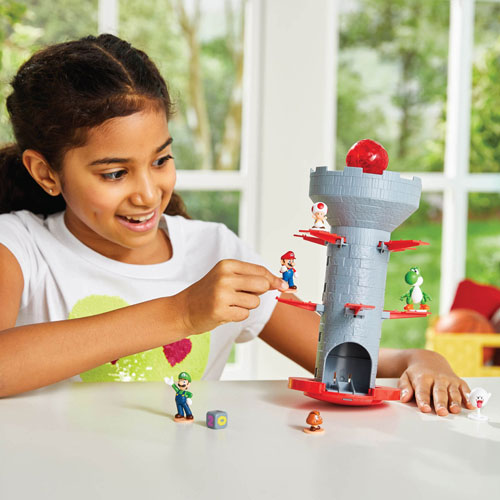 Epoch Super Mario Blow Up! Shaky Tower Tabletop Balancing Game