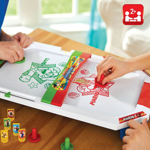 Epoch Super Mario Tabletop Air Hockey Game