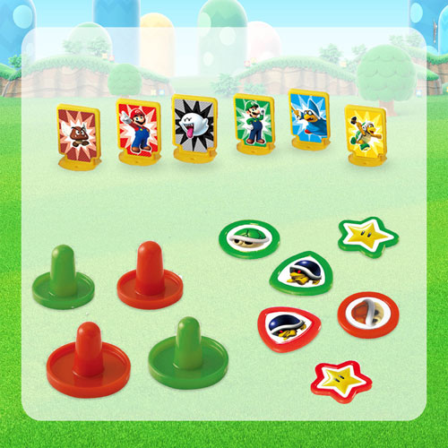 Epoch Super Mario Tabletop Air Hockey Game
