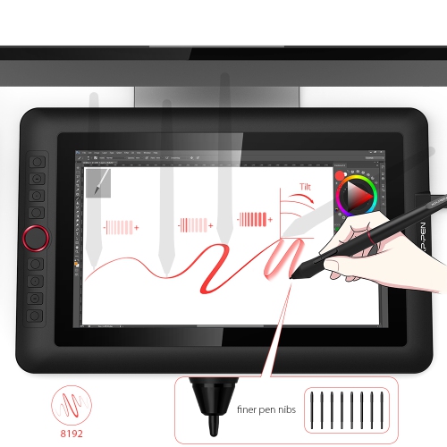 XPPen Artist13.3 Pro 13.3 Inch IPS Drawing Monitor Pen Display Full-Laminated Graphics Drawing Monitor with 60 Degree Tilt Function