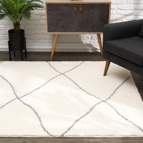 Rug Branch Contemporary Boho Shag Indoor Rug