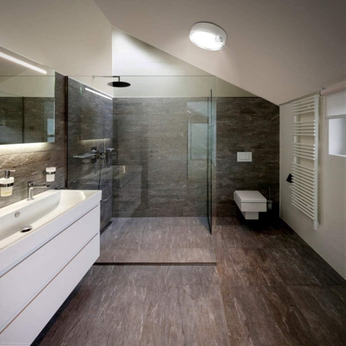 Battery Powered Ultra Bright 80 LED 400 Lumens Motion Sensor Ceiling Light with Cool or Warm light - LIVINGbasics® - White