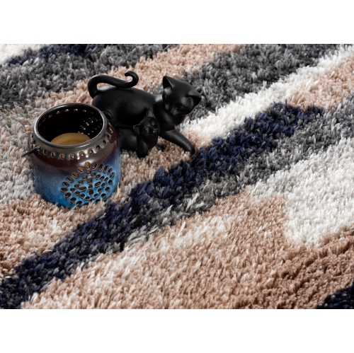 Rug Branch Contemporary Geometric Shag Indoor Rug