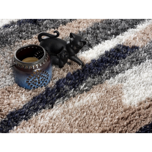 Rug Branch Contemporary Geometric Shag Indoor Rug