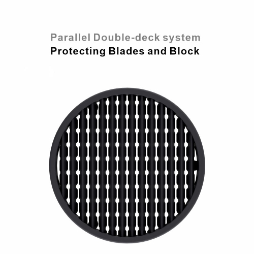 Kitchen Room Knife Set Universal Transparent Barrel and 5 Stainless Steel Knives-5 Packs