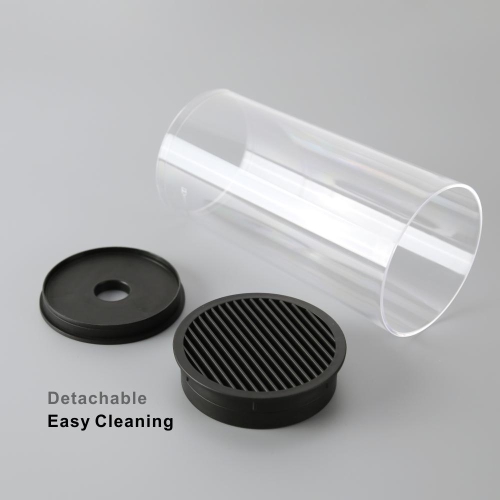 Kitchen Room Knife Set Universal Transparent Barrel and 5 Stainless Steel Knives-5 Packs