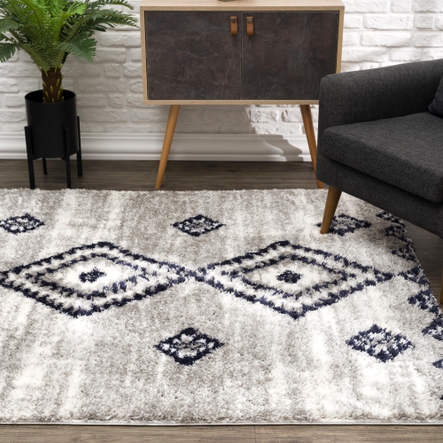 Rug Branch Contemporary Moroccan Shag Indoor Rug