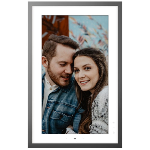 Open Box - Lenovo Smart Frame 21.5" - Grey Metallic