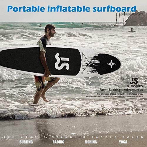 Planche à pagaie gonflable 11'x32"x6" Premium SUP Accessories & Carry Bag | stand up paddle board gonflable, Youth & Adult up to 150 kg, 335cm