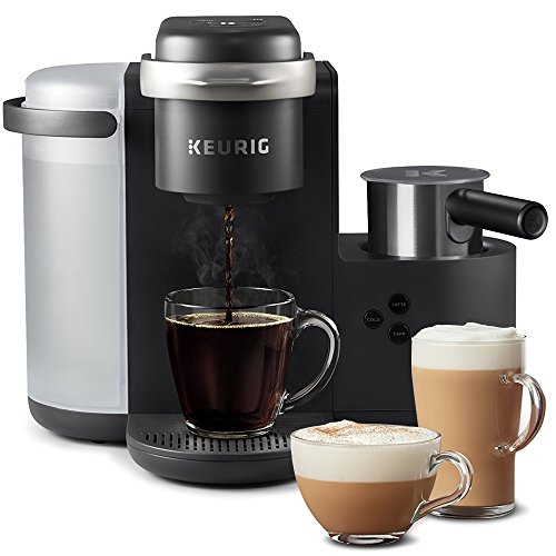 Keurig K-Cafe Single-Serve K-Cup Coffee Maker, Latte Maker and Cappuccino Maker, Comes with Dishwasher Safe Milk Frother, Coffee Shot Capability,