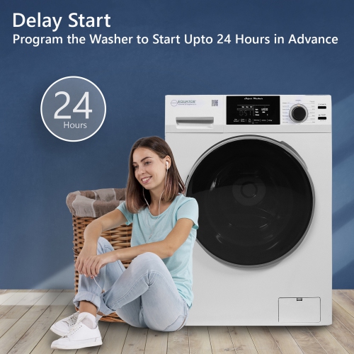 Equator Super Washer 1.9cf/18lbs Sani Allergen Winterize 1400RPM White 110V