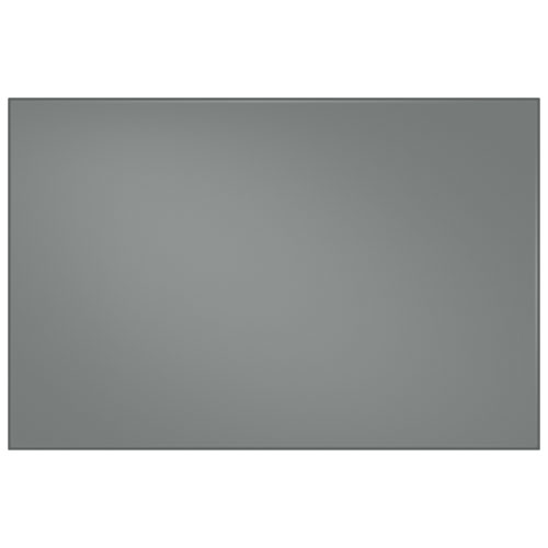 Panneau pour réfrigérateur 3 portes BESPOKE de Samsung - Panneau inférieur - Acier gris mat
