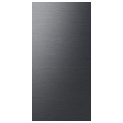 Samsung Panel for BESPOKE 4-Door French Refrigerator - Top Panel - Matte Black Glass