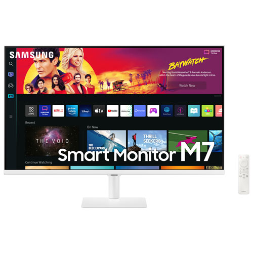 Samsung 32" 4K Ultra HD 60Hz 4ms GTG VA LED Smart Monitor - White