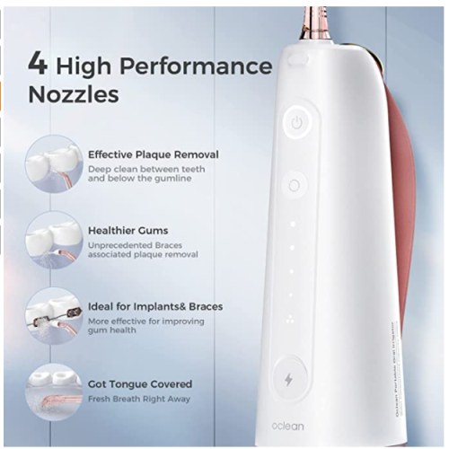 Oclean W10 Water Flosser, Portable Oral Irrigator