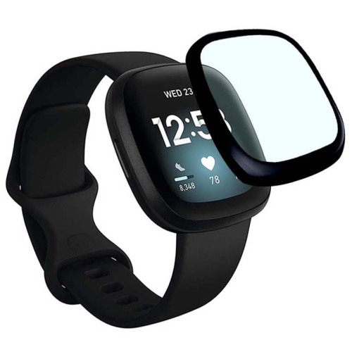 StrapsCo protecteur d'écran courbé en PMMA & PET pour Fitbit Sense