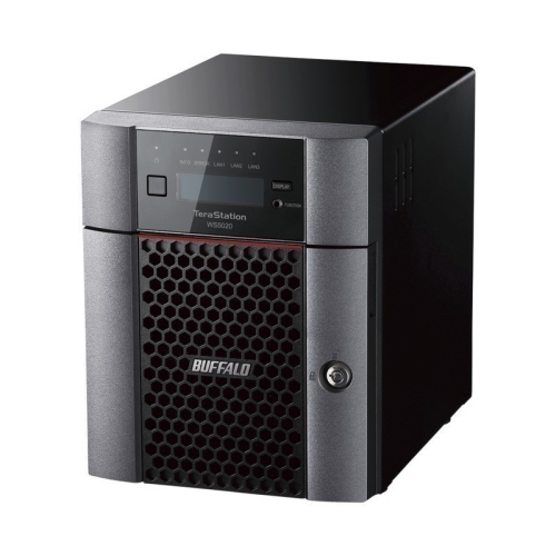 Buffalo TeraStation WS5020 Network Attached Storage-(Intel Atom C3338/8 TB  HDD/8 GB RAM/Windows)- (WS5420DN08S9)