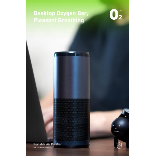 ULTREND UV Portable Home Office Car Travelling Air Purifier | H13 HEPA Filter | Aromatherapy