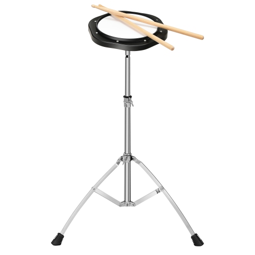 TopBuy – Trousse de sonnette Xylophone percussion à support réglable et bloc d’entraînement de 8 po, 32 notes