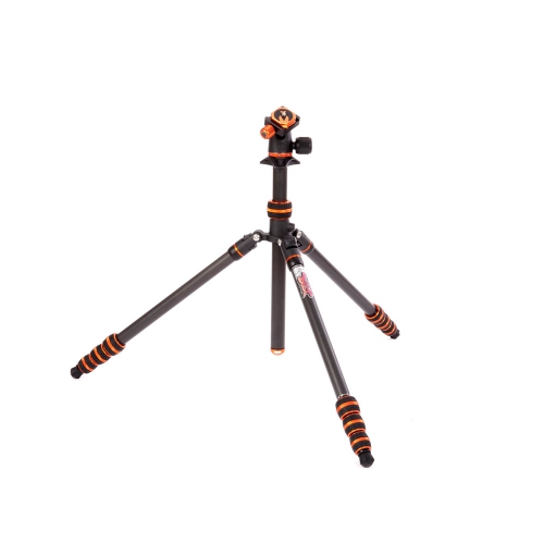 3 Legged Thing Punks Billy 2.0 & AirHed Neo 2.0 BLACK/ORANGE Carbon Fibre Tripod System