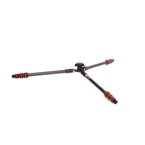 3 Legged Thing Punks Billy 2.0 & AirHed Neo 2.0 BLACK/ORANGE Carbon Fibre Tripod System