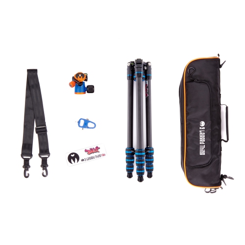 3 Legged Thing Punks Billy 2.0 & AirHed Neo 2.0 BLUE Carbon Fibre Tripod System