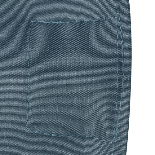 Outsunny 9.8' x 9.7' Square Gazebo Canopy Replacement UV Protected Top Cover Sun Shade Grey