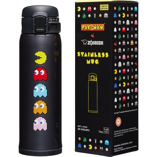 ZOJIRUSHI ZO-SM-SHE48PA(BA) - PAC-MAN™ x ZOJIRUSHI Stainless Mug 0.48 L