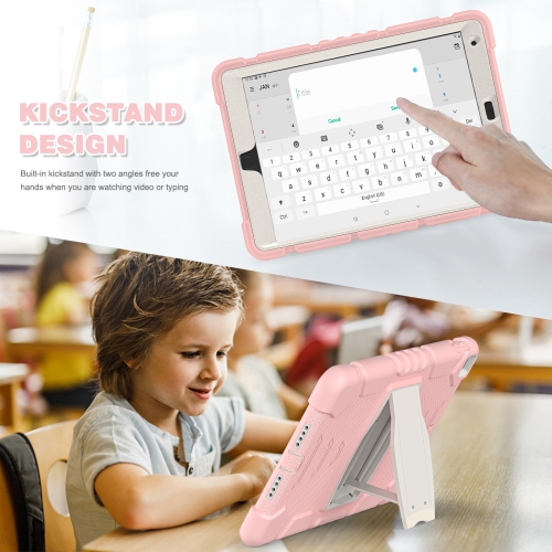 XCRS Apple iPad 10.2” 9th Gen / 8th Gen / 7th Gen (2020) (2019) Rugged Case with Kickstand, Full Body Heavy Duty Triple Layered Shockproof, Anti-Skid