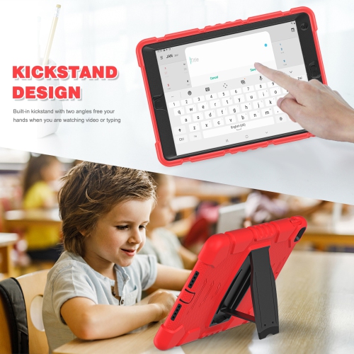 XCRS Apple iPad 10.2” 9th Gen / 8th Gen / 7th Gen (2020) (2019) Rugged Case with Kickstand, Full Body Heavy Duty Triple Layered Shockproof, Anti-Skid