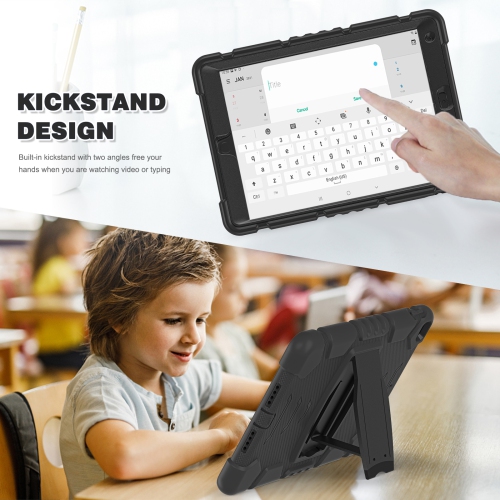 XCRS Apple iPad 10.2” 9th Gen / 8th Gen / 7th Gen (2020) (2019) Rugged Case with Kickstand, Full Body Heavy Duty Triple Layered Shockproof, Anti-Skid