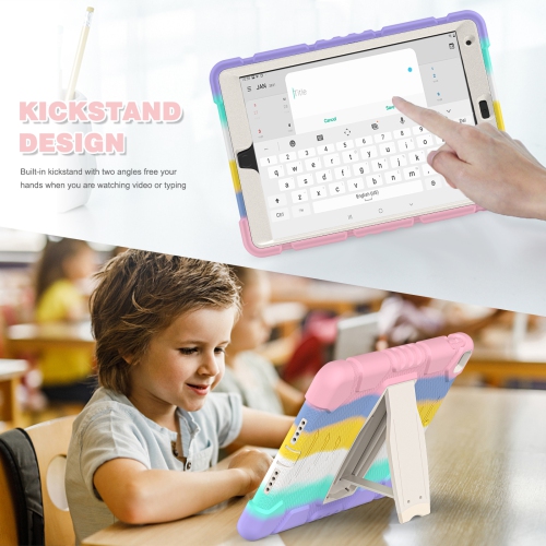 XCRS Apple iPad 10.2” 9th Gen / 8th Gen / 7th Gen (2020) (2019) Rugged Case with Kickstand, Full Body Heavy Duty Triple Layered Shockproof, Anti-Skid