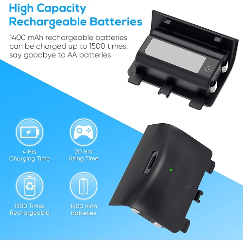 Vertical Stand for Xbox Series X/S with Cooling Fan, Charging Station Compatible with Xbox Series X/S with Controller Charger Dock and Game Rack