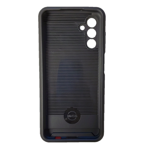 TopSave – «&nbsp;Hidden Series&nbsp;», ensemble de dos en PC couleur unie avec étui protecteur intérieur en TPU noir, béquille pour Samsung Galaxy