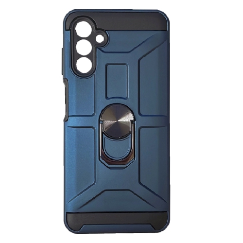 TopSave Dual Layer Hybrid Cover Case w/360 Degrees Rotating Ring Stand For Samsung Galaxy A13 5G, Navy Blue