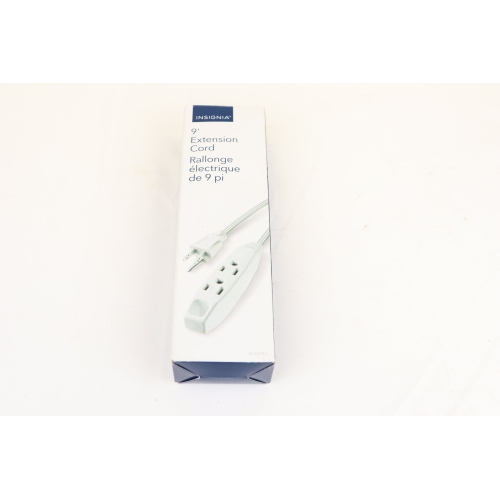 Open Box - Insignia NS-EXT9C 9ft. Extension Cord White