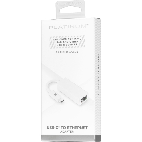 Open Box - Platinum PT-AFAEA USB-C to Ethernet Adapter